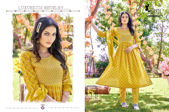 Khoobsurat By Kinti Readymade Salwar Suit Catalog